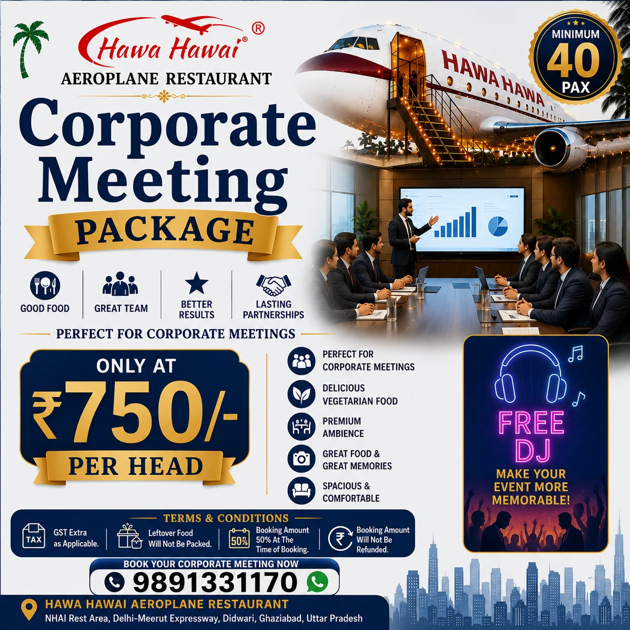 Corporate Meeting Venue in Ghaziabad